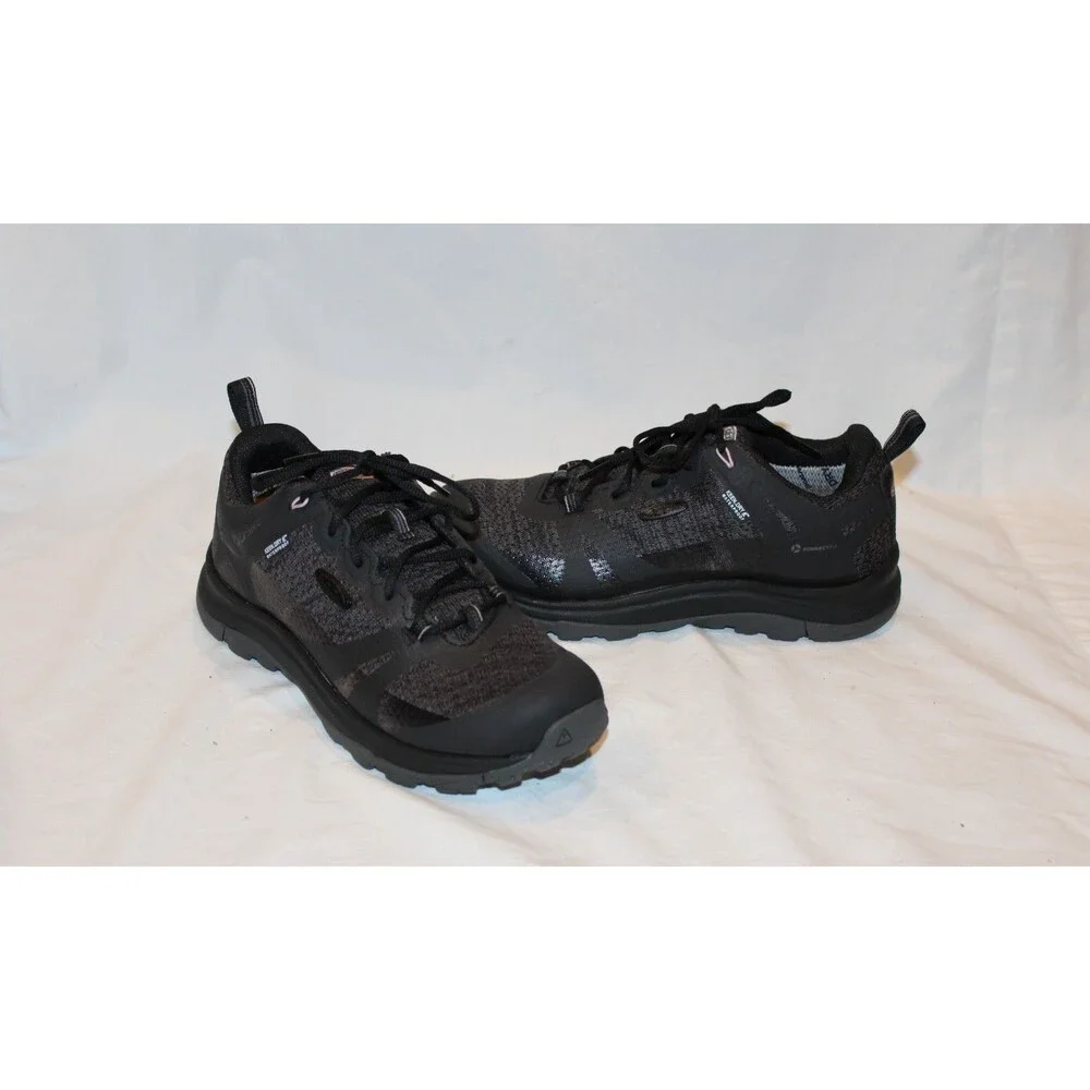 KEEN Women's Terradora 2 Waterproof Low Height Hiking Shoes Black sz‎ 6.5 $165
